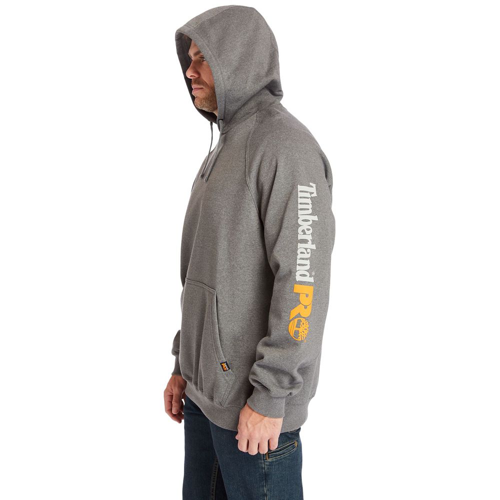 Sudadera Timberland Hombre Pro® Big & Tall Hood Honcho Sport Hoodie Gris Oscuro - Chile PKB-605134